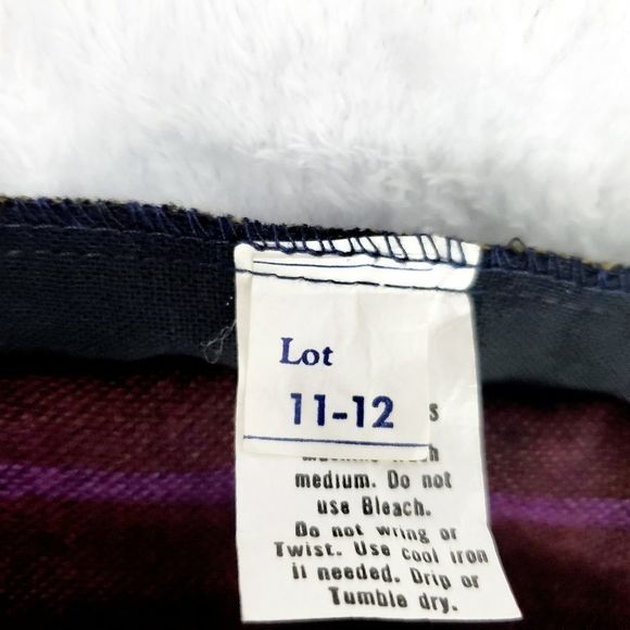 Vintage ILGWU Union Made Striped Skirt - Picture 7 of 8